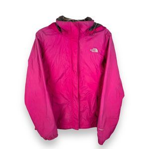 Womens The North Face Hyvent Hot Pink Raincoat Outdoor Jacket Size M? Softshell